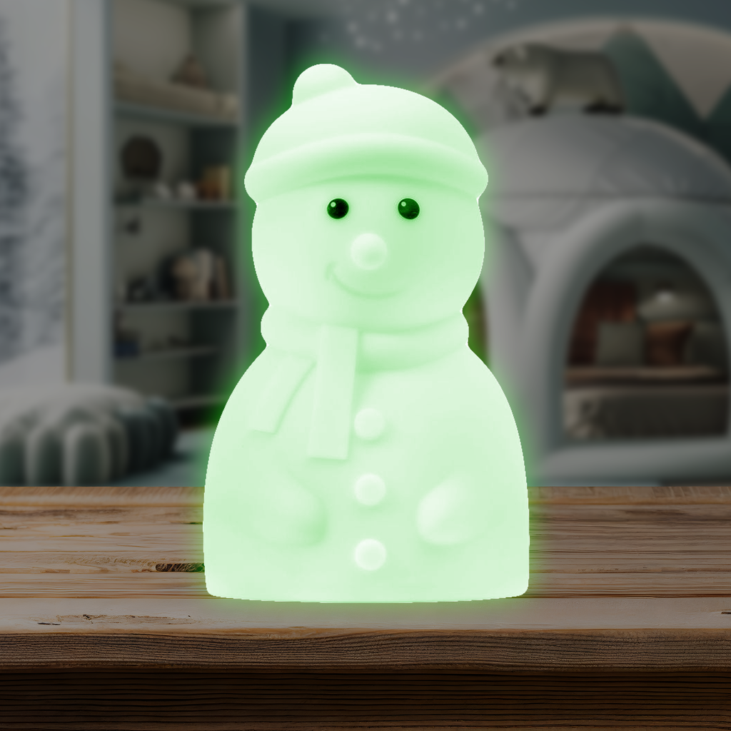 LumiPets Stanley the Snowman LED Night Light
