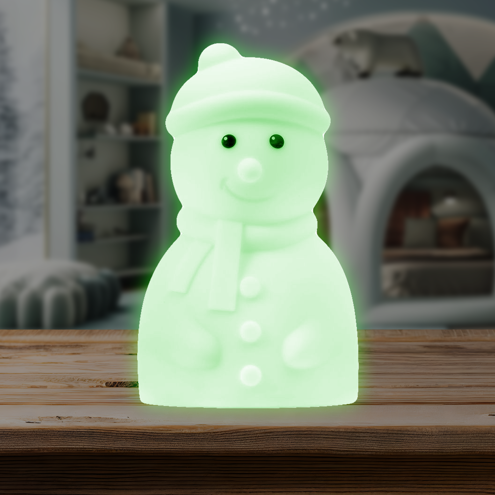 LumiPets Stanley the Snowman LED Night Light
