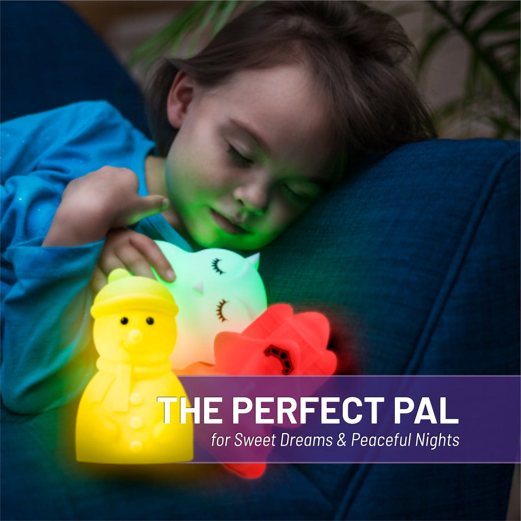 LumiPets Stanley the Snowman LED Night Light